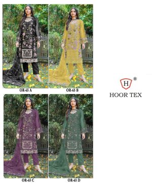 HOOR TEX OR 65 A B C D PAKISTANI SALWAR SUITS