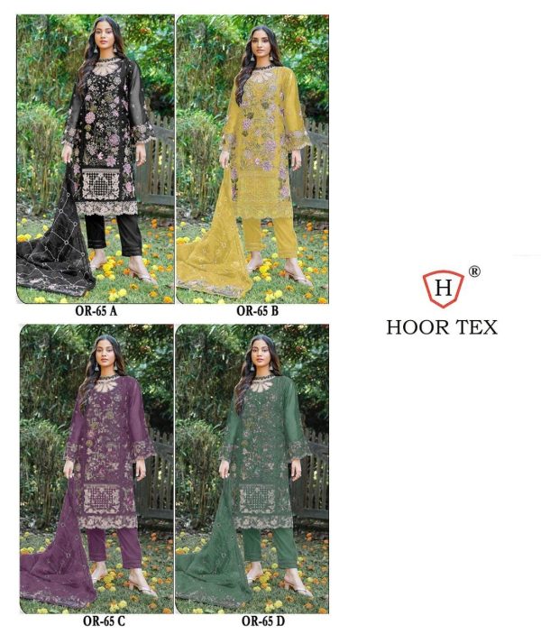 HOOR TEX OR 65 A B C D PAKISTANI SALWAR SUITS