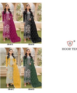 HOOR TEX OR 68 A B C D SALWAR SUITS ONLINE