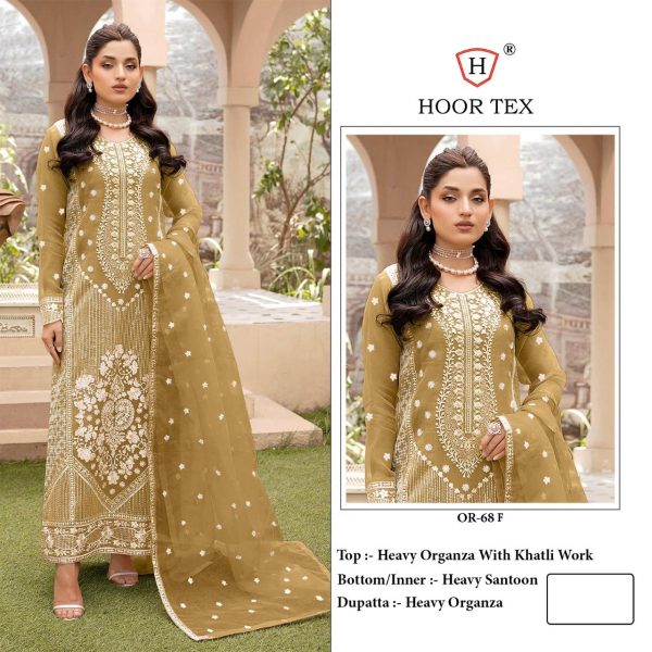 HOOR TEX OR 68 E F G H PAKISTANI SUITS IN INDIA