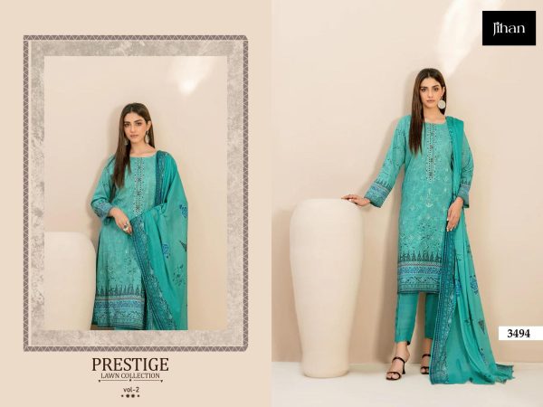 JIHAN 3492 TO 3495 PRESTIGE VOL 2 LAWN COLLECTION