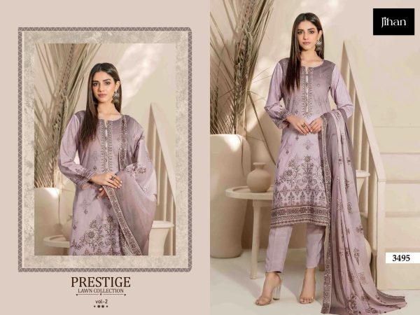 JIHAN 3492 TO 3495 PRESTIGE VOL 2 LAWN COLLECTION