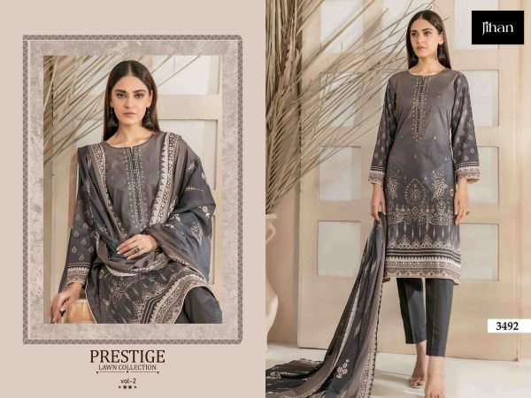 JIHAN 3492 TO 3495 PRESTIGE VOL 2 LAWN COLLECTION