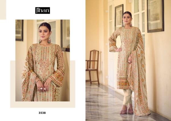 JIHAN 3536 TO 3539 BIN SAEED REMIX VOL 3 SUITS