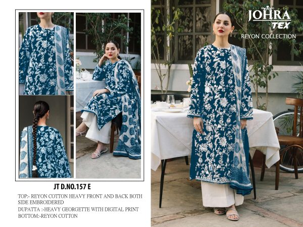 JOHRA TEX JT 157 E RAYON PAKISTANI SUITS IN INDIA