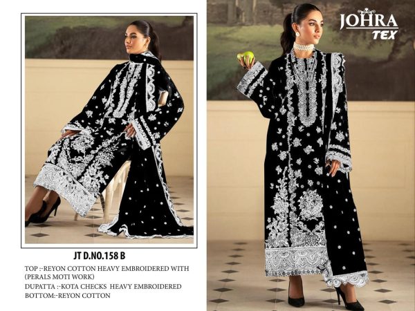 JOHRA TEX JT 158 B RAYON PAKISTANI SUITS