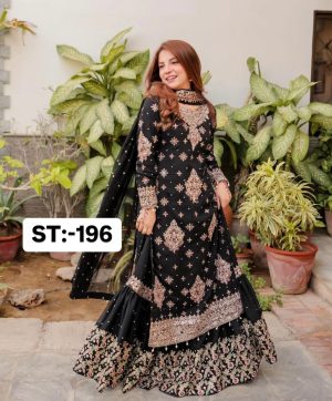 KARMA FASHION ST 196 DESIGNER SALWAR SUITS