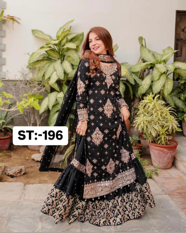 KARMA FASHION ST 196 DESIGNER SALWAR SUITS