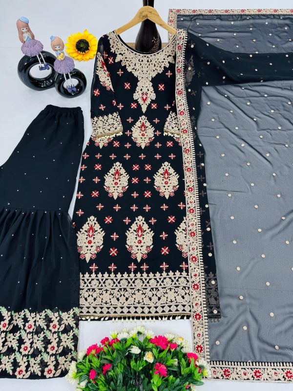 KARMA FASHION ST 196 DESIGNER SALWAR SUITS