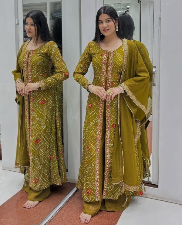 KARMA FASHION ST 201 B DESIGNER PLAZZO SUITS