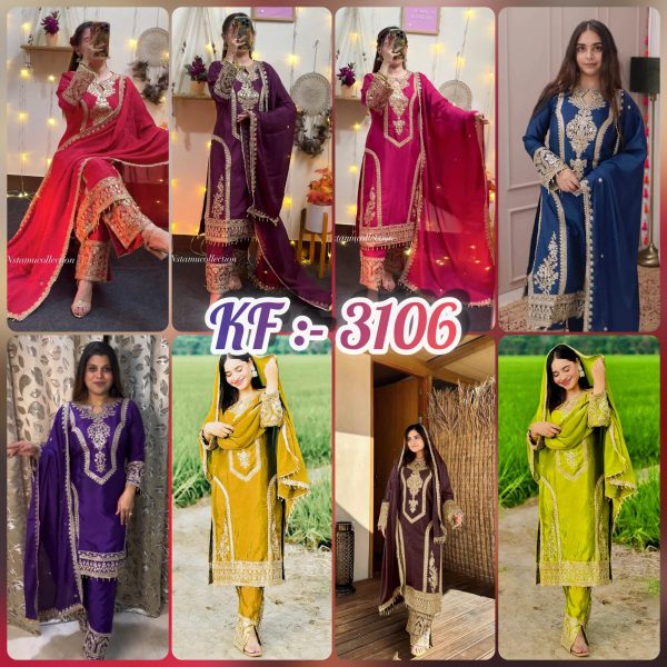 KAVYA FAB KF 3106 DESIGNER SALWAR SUITS