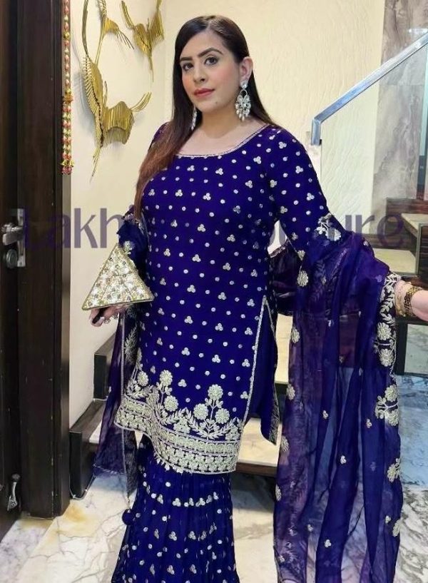 KAVYA FAB KF 3148 DESIGNER SHARARA SUITS