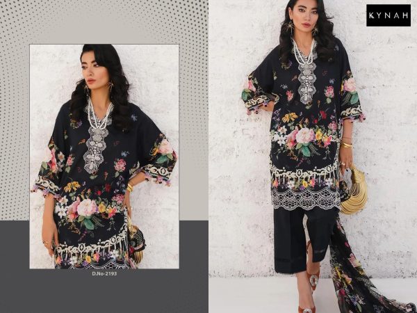 KYNAH 2193 PAKISTANI COTTON SALWAR SUITS