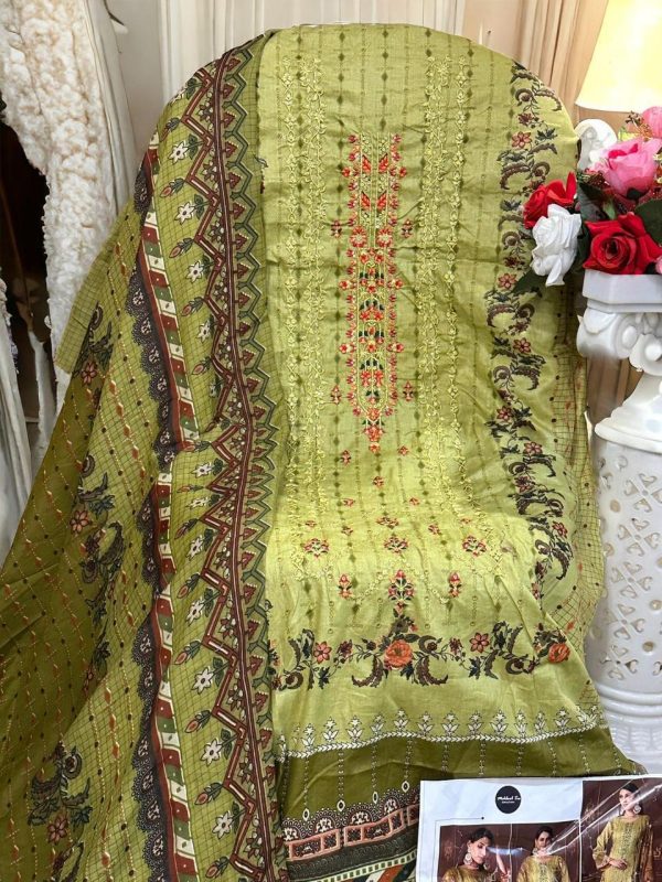 MEHBOOB TEX 1293 A COTTON PAKISTANI SUITS