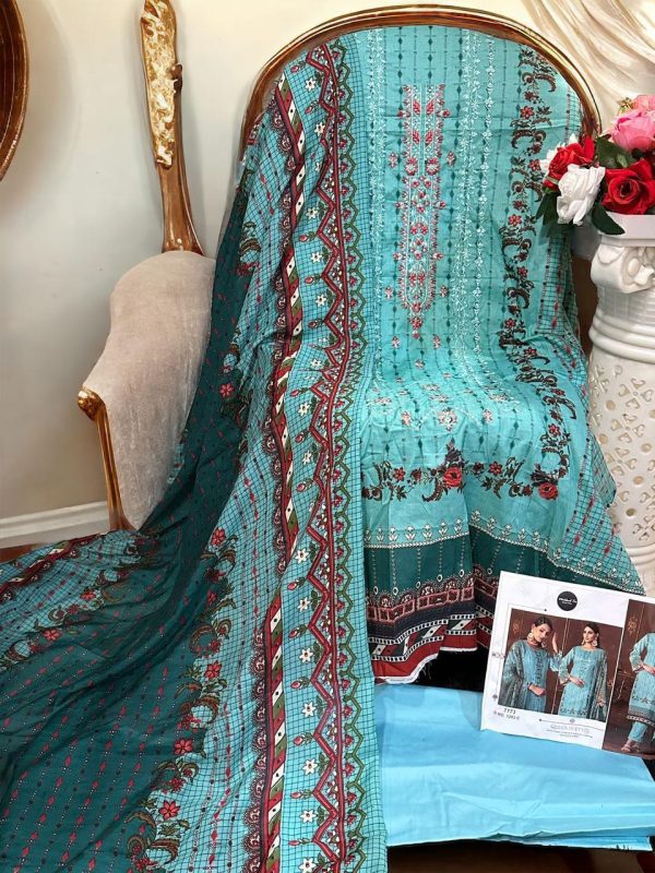 MEHBOOB TEX 1293 C COTTON PAKISTANI SUITS