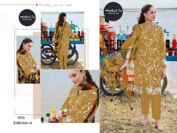 MEHBOOB TEX 1414 H PAKISTANI SALWAR SUITS