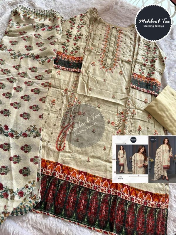 MEHBOOB TEX 1421 PAKISTANI COTTON SUITS