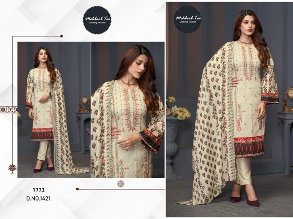 MEHBOOB TEX 1421 PAKISTANI COTTON SUITS