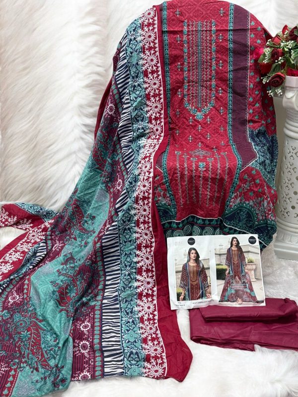 MEHBOOB TEX 1444 B PAKISTANI COTTON SUITS ONLINE