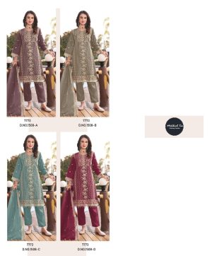 MEHBOOB TEX 1508 A B C D SALWAR SUITS ONLINE