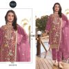 MEHBOOB TEX 1511 A B C D ORGANZA SALWAR SUITS