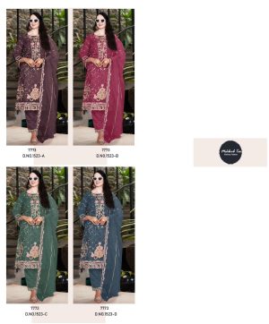 MEHBOOB TEX 1523 A B C D SALWAR SUITS ONLINE