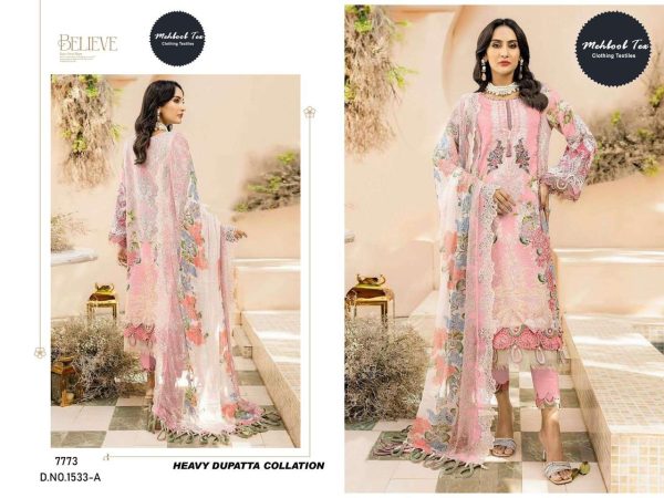 MEHBOOB TEX 1533 A PAKISTANI COTTON SUITS