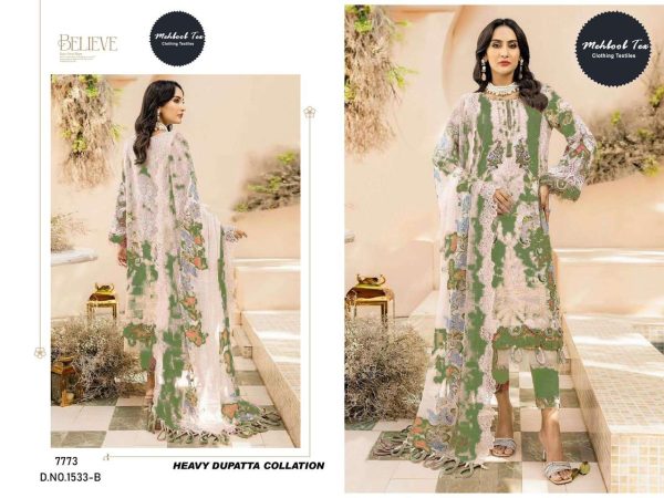 MEHBOOB TEX 1533 B PAKISTANI COTTON SUITS