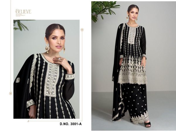 MEHBOOB TEX 3001 A PAKISTANI SALWAR SUITS