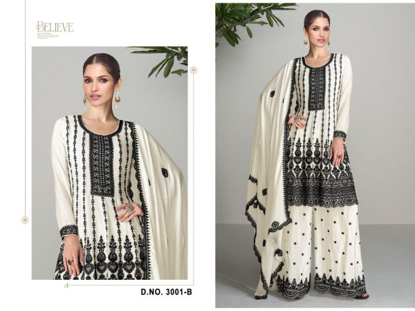 MEHBOOB TEX 3001 B PAKISTANI SALWAR SUITS