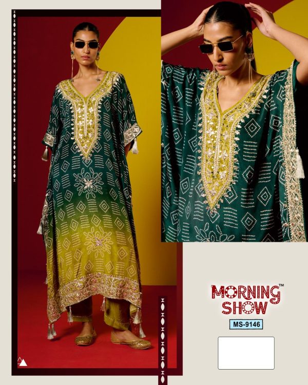 MORNING SHOW MS 9146 PAKISTANI SUITS BY FEPIC