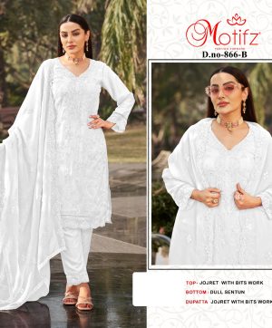 MOTIFZ 866 B PAKISTANI SALWAR SUITS IN INDIA