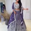 QRC 330 DESIGNER GEORGETTE LEHENGA WOLESALE