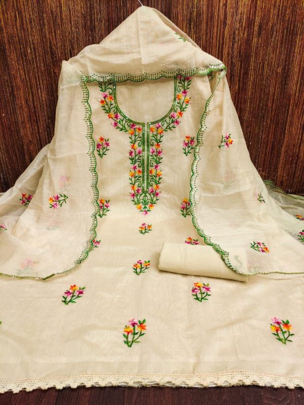 RN SILK MILL EMBROIDERED SUITS MATERIALS