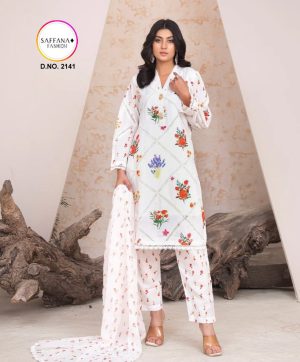 SAFFANA FASHION 2141 READYMADE SUITS WHOLESALE