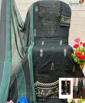 SANIYA TRENDZ 7120 A RAYON PAKISTANI SUITS