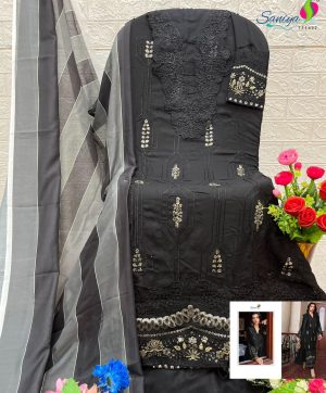 SANIYA TRENDZ 7120 C RAYON PAKISTANI SUITS