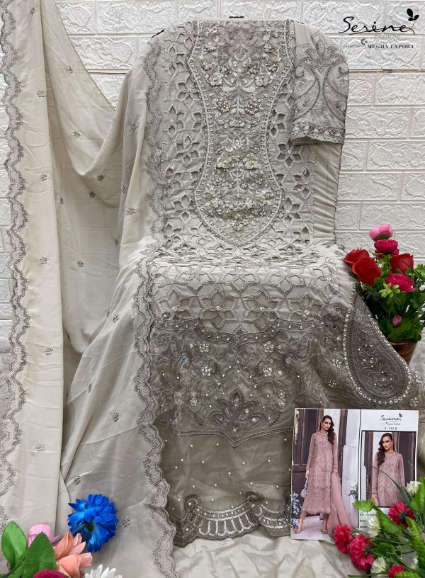 SERINE S 485 A B C D PAKISTANI SALWAR SUITS