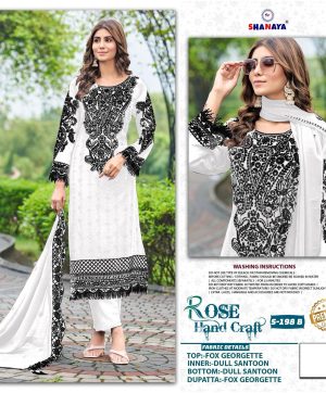 SHANAYA FASHION S 198 B ROSE SALWAR SUITS