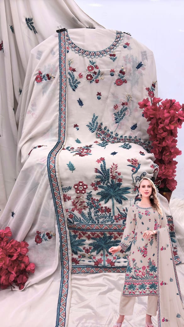 SHANAYA FASHION S 203 C ROSE PAKISTANI SUITS