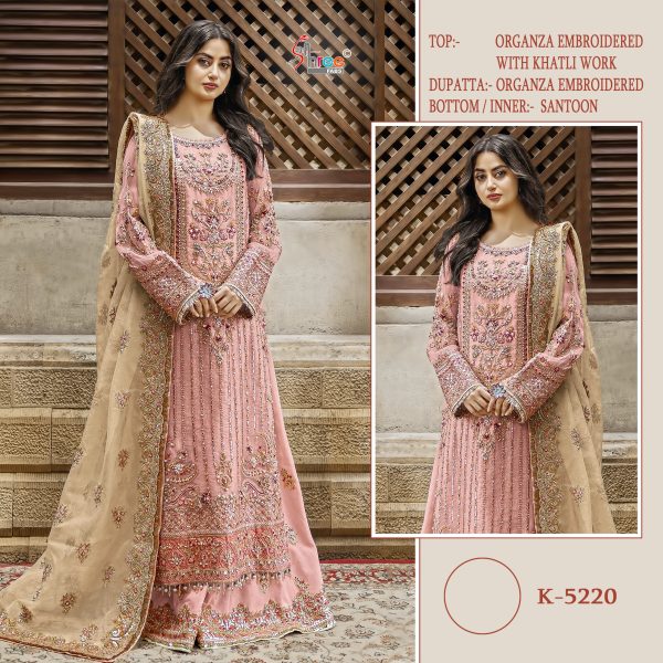 SHREE FABS K 5220 PAKISTANI SALWAR SUITS