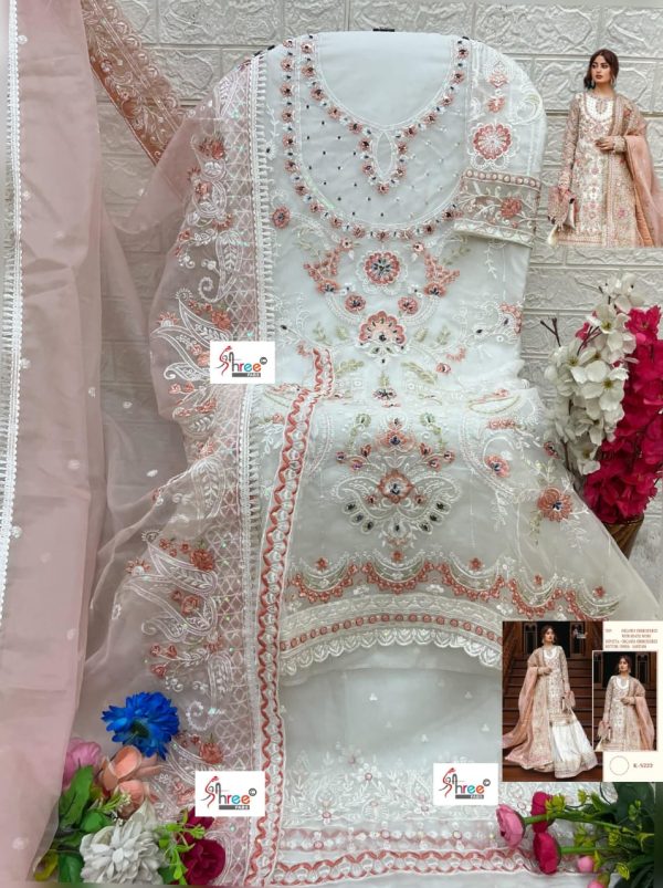 SHREE FABS K 5222 PAKISTANI SUITS WHOLESALE