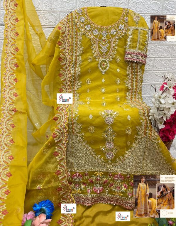 SHREE FABS K 5223 PAKISTANI SUITS WHOLESALE