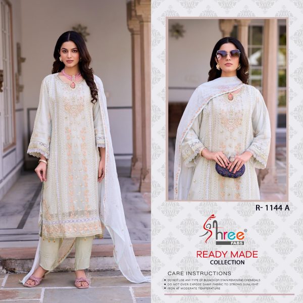 SHREE FABS R 1144 A READYMADE PAKISTANI SUITS