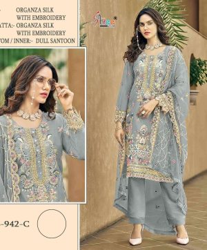 SHREE FABS S 942 C PAKISTANI SALWAR SUITS