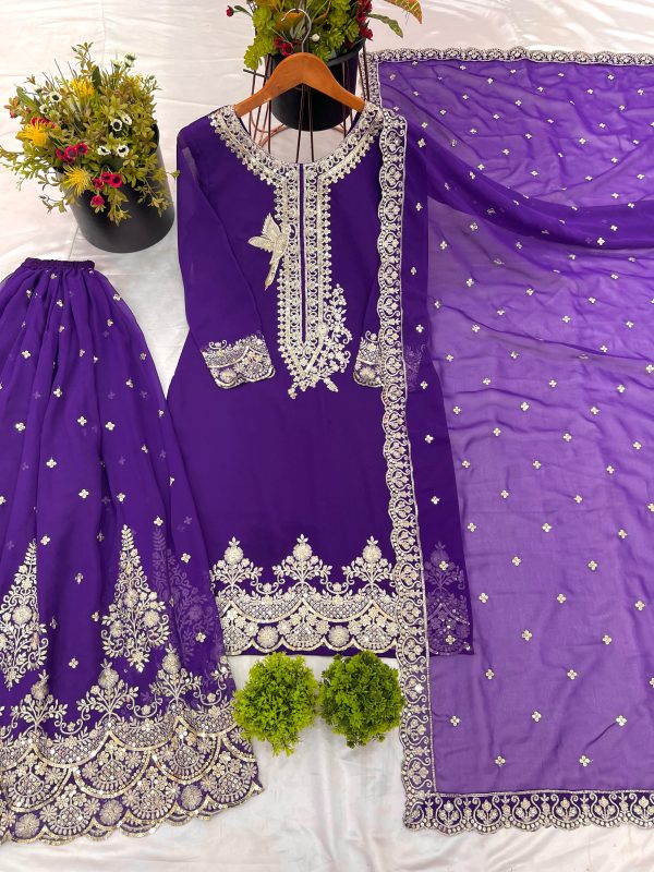 SHREE HARI NSR 837 B DESIGNER SHARARA SUITS