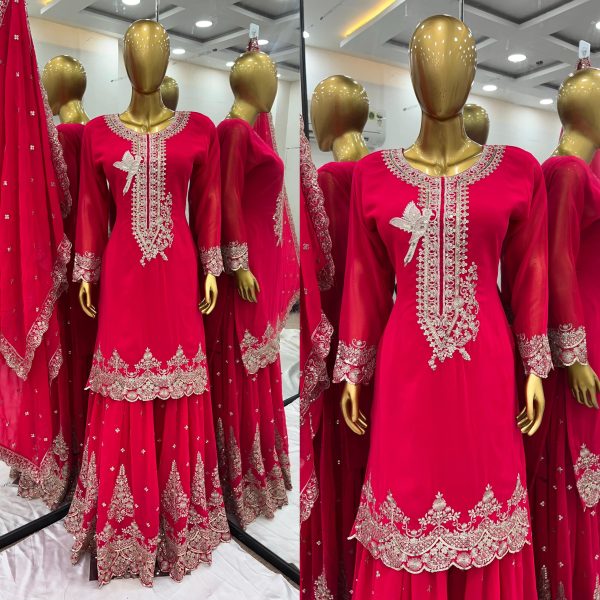 SHREE HARI NSR 837 DESIGNER SHARARA SUITS