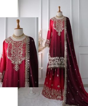 SHREE HARI SRK 5233 A DESIGNER PLAZZO SUITS