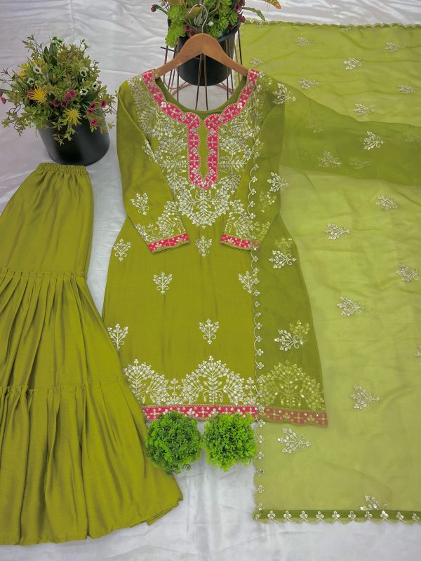 SHREE HARI SSR 506 DESIGNER GHARARA SUITS