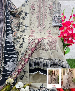 TAJ CREATIONS 582 COTTON PAKISTANI SUITS